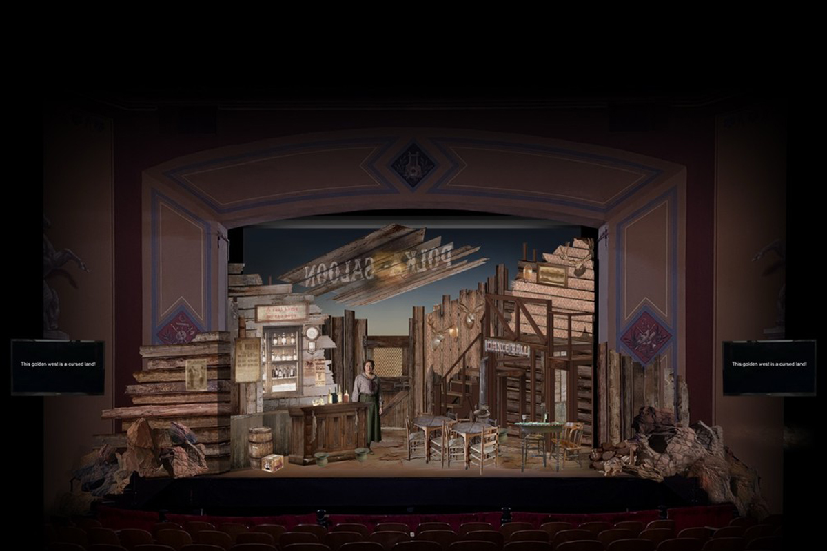La Fanciulla del West | Jefferson Ridenour | Digital Rendering
