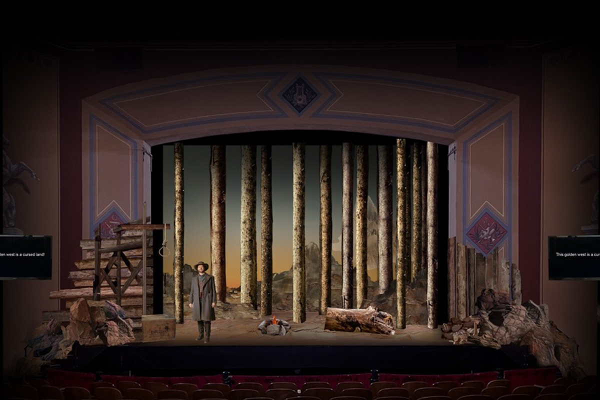La Fanciulla del West | Jefferson Ridenour | Digital Rendering